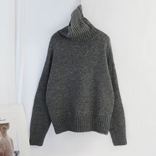 Load image into Gallery viewer, Aachoae Autumn Winter Women Knitted Turtleneck Cashmere Sweater 2020