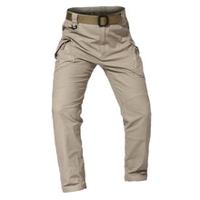 Load image into Gallery viewer, New Mens Tactical Pants Multiple Pocket Elasticity Military Urban Commuter Tacitcal Trousers Men Slim Fat Cargo Pant 5XL
