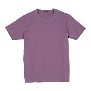 SIMWOOD 2021 Summer New 100% Cotton White Solid T Shirt Men Causal O-neck Basic T-shirt Male High Quality Classical Tops 190449