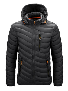 CHAIFENKO Brand Winter Warm Waterproof Jacket Men 2021 New Autumn Thick Hooded Parkas Mens Fashion Casual Slim Jacket Coat Men