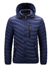 Load image into Gallery viewer, CHAIFENKO Brand Winter Warm Waterproof Jacket Men 2021 New Autumn Thick Hooded Parkas Mens Fashion Casual Slim Jacket Coat Men
