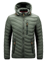 Load image into Gallery viewer, CHAIFENKO Brand Winter Warm Waterproof Jacket Men 2021 New Autumn Thick Hooded Parkas Mens Fashion Casual Slim Jacket Coat Men
