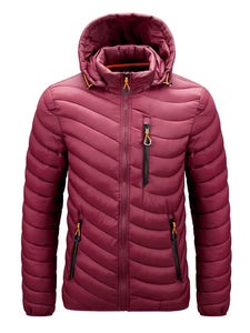 CHAIFENKO Brand Winter Warm Waterproof Jacket Men 2021 New Autumn Thick Hooded Parkas Mens Fashion Casual Slim Jacket Coat Men
